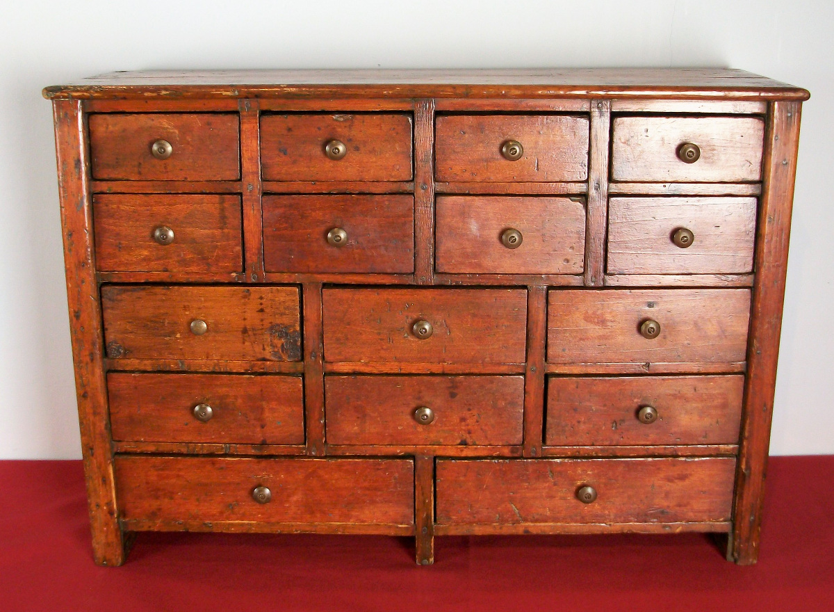 Table top cabinet dated 1910